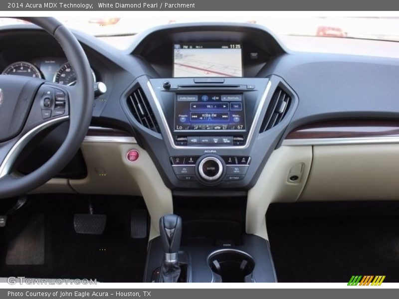 White Diamond Pearl / Parchment 2014 Acura MDX Technology