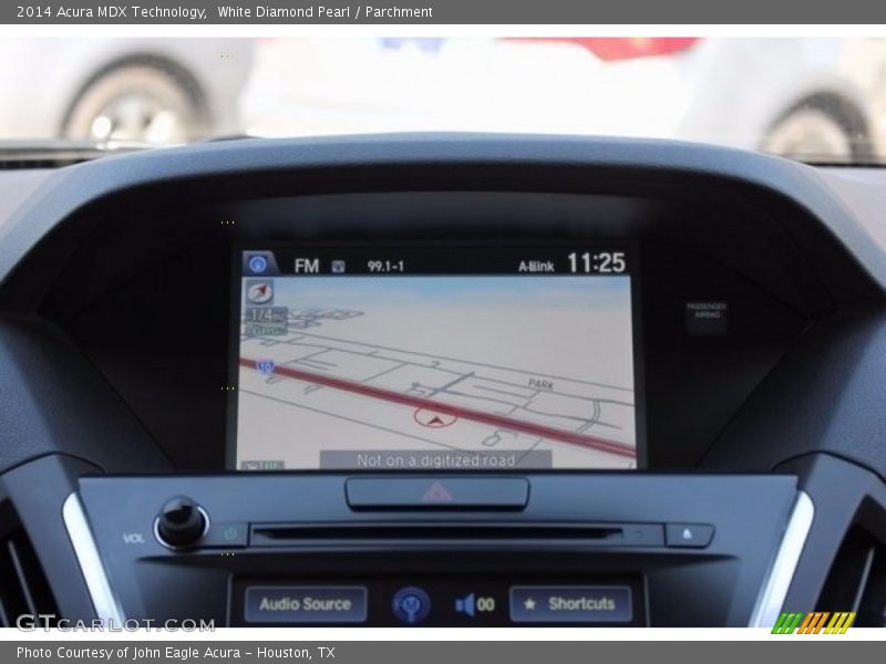 White Diamond Pearl / Parchment 2014 Acura MDX Technology