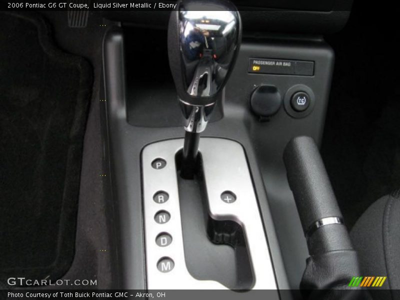 Liquid Silver Metallic / Ebony 2006 Pontiac G6 GT Coupe