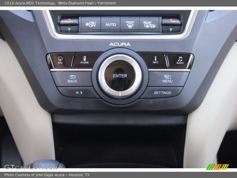 White Diamond Pearl / Parchment 2014 Acura MDX Technology