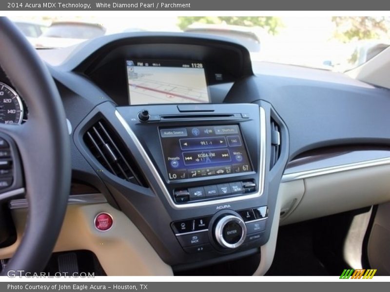 White Diamond Pearl / Parchment 2014 Acura MDX Technology