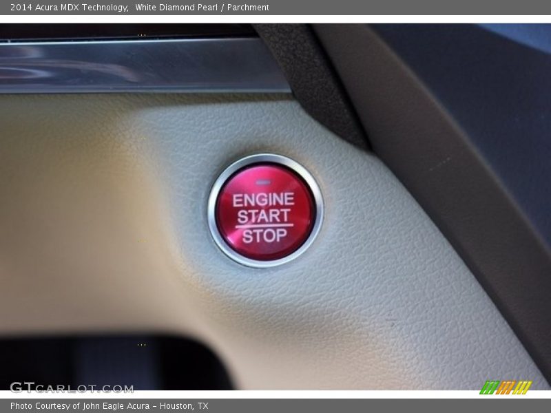 White Diamond Pearl / Parchment 2014 Acura MDX Technology