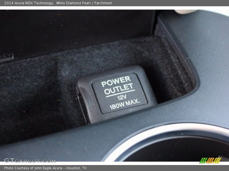 White Diamond Pearl / Parchment 2014 Acura MDX Technology