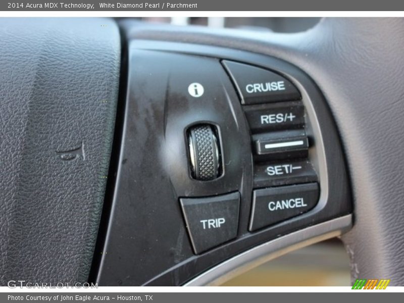 White Diamond Pearl / Parchment 2014 Acura MDX Technology