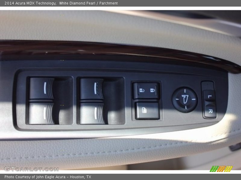White Diamond Pearl / Parchment 2014 Acura MDX Technology