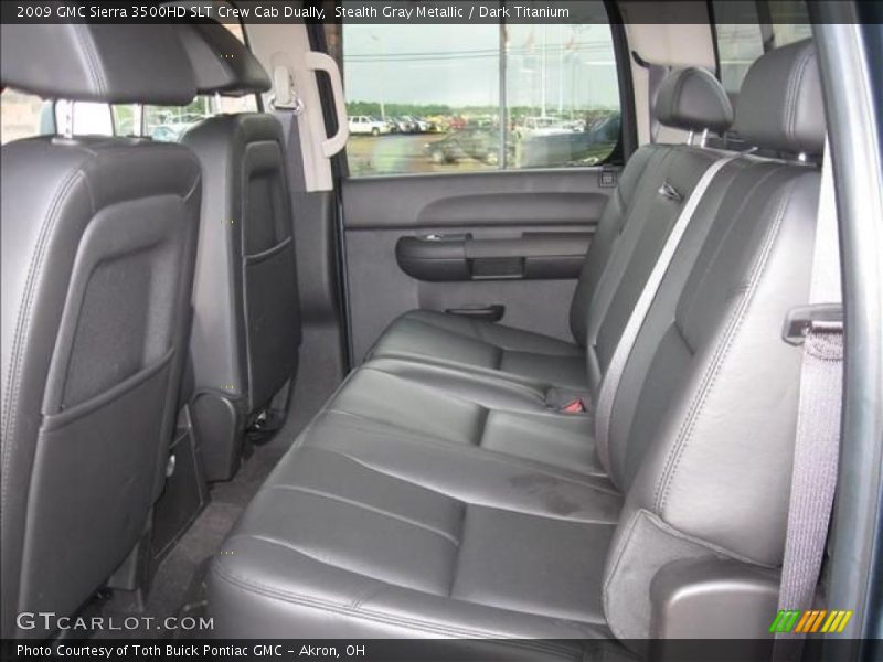 Stealth Gray Metallic / Dark Titanium 2009 GMC Sierra 3500HD SLT Crew Cab Dually