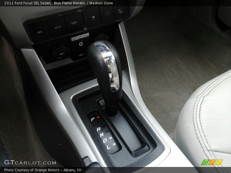 Blue Flame Metallic / Medium Stone 2011 Ford Focus SEL Sedan