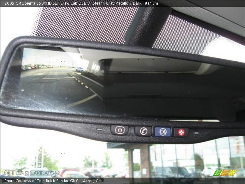 Stealth Gray Metallic / Dark Titanium 2009 GMC Sierra 3500HD SLT Crew Cab Dually
