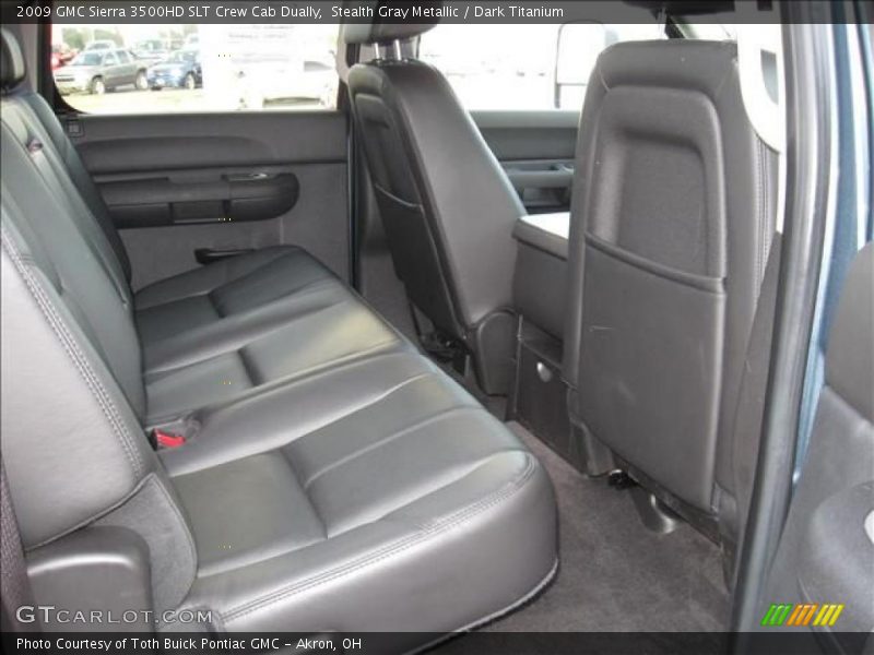Stealth Gray Metallic / Dark Titanium 2009 GMC Sierra 3500HD SLT Crew Cab Dually