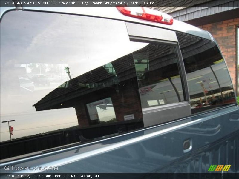 Stealth Gray Metallic / Dark Titanium 2009 GMC Sierra 3500HD SLT Crew Cab Dually