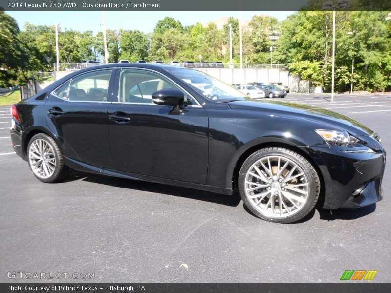 Obsidian Black / Parchment 2014 Lexus IS 250 AWD