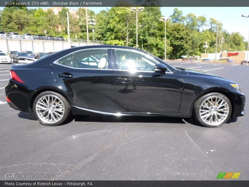 Obsidian Black / Parchment 2014 Lexus IS 250 AWD