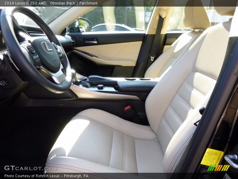 Obsidian Black / Parchment 2014 Lexus IS 250 AWD