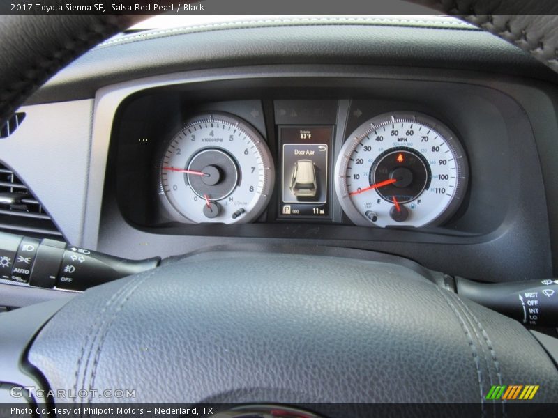  2017 Sienna SE SE Gauges