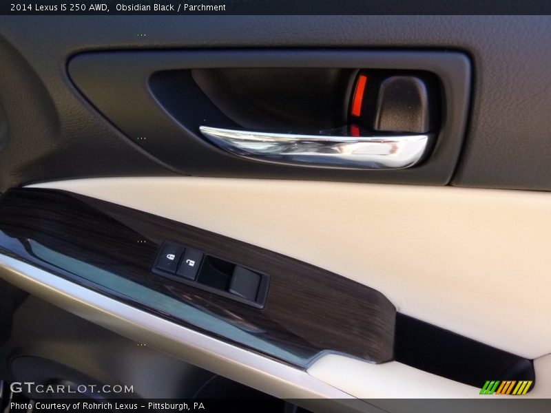 Obsidian Black / Parchment 2014 Lexus IS 250 AWD