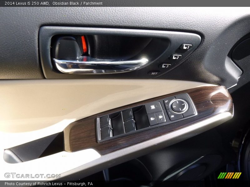 Obsidian Black / Parchment 2014 Lexus IS 250 AWD