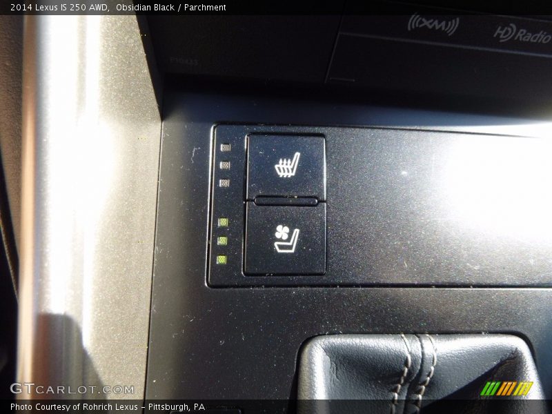 Obsidian Black / Parchment 2014 Lexus IS 250 AWD