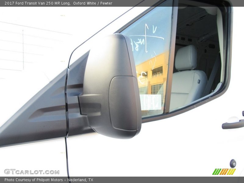Oxford White / Pewter 2017 Ford Transit Van 250 MR Long