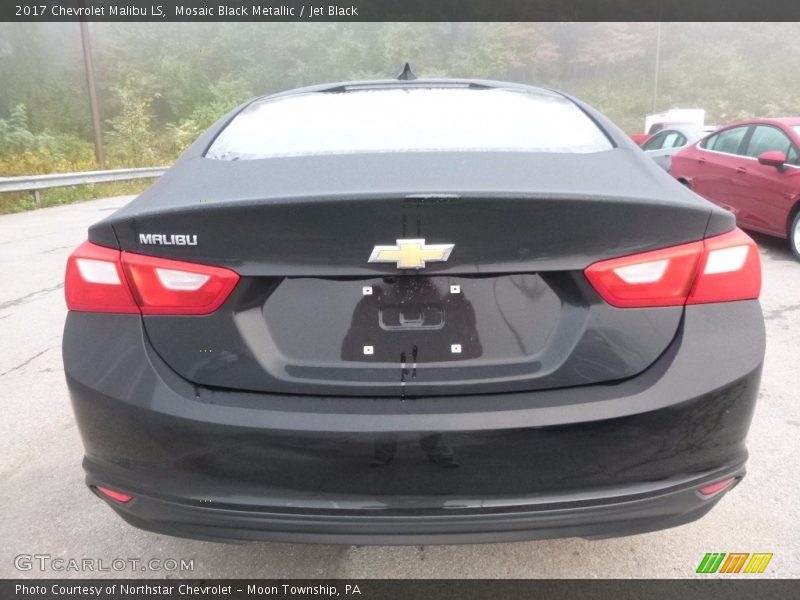 Mosaic Black Metallic / Jet Black 2017 Chevrolet Malibu LS