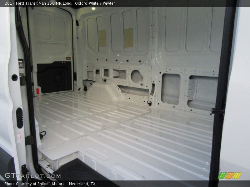 Oxford White / Pewter 2017 Ford Transit Van 250 MR Long