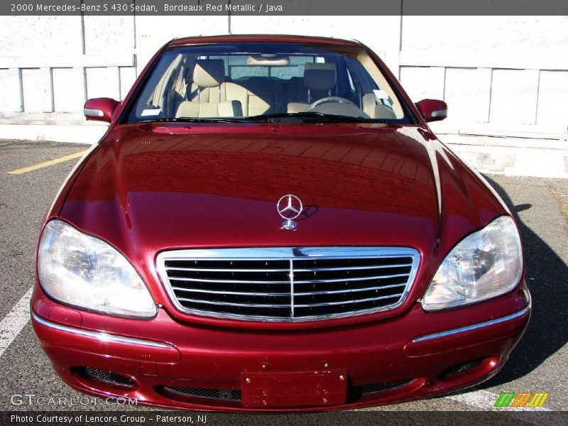 Bordeaux Red Metallic / Java 2000 Mercedes-Benz S 430 Sedan