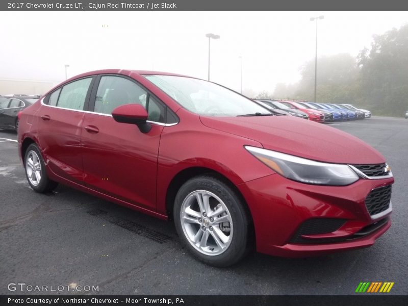Cajun Red Tintcoat / Jet Black 2017 Chevrolet Cruze LT