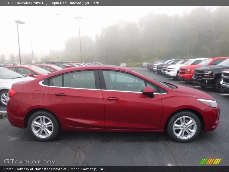 Cajun Red Tintcoat / Jet Black 2017 Chevrolet Cruze LT