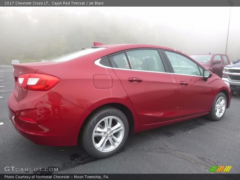 Cajun Red Tintcoat / Jet Black 2017 Chevrolet Cruze LT