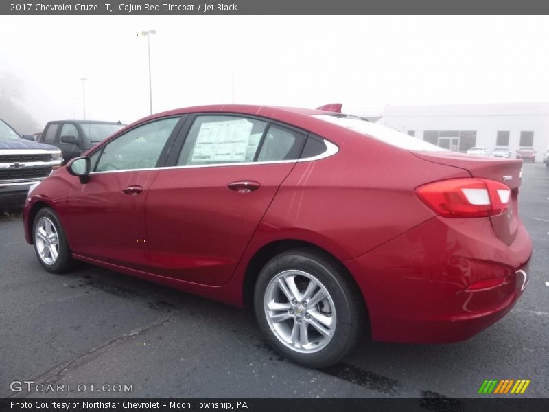 Cajun Red Tintcoat / Jet Black 2017 Chevrolet Cruze LT