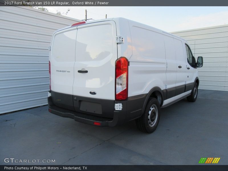 Oxford White / Pewter 2017 Ford Transit Van 150 LR Regular