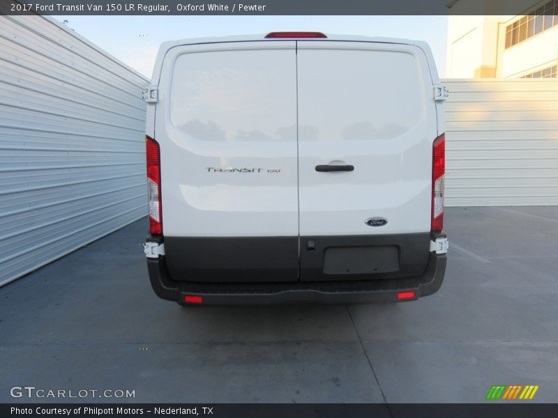 Oxford White / Pewter 2017 Ford Transit Van 150 LR Regular