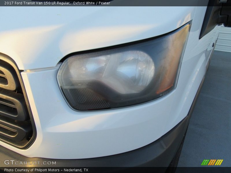 Oxford White / Pewter 2017 Ford Transit Van 150 LR Regular