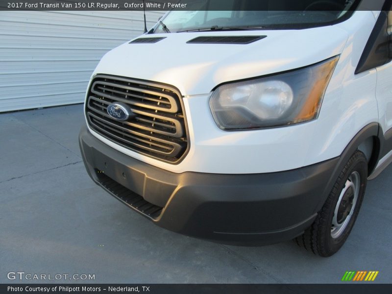 Oxford White / Pewter 2017 Ford Transit Van 150 LR Regular