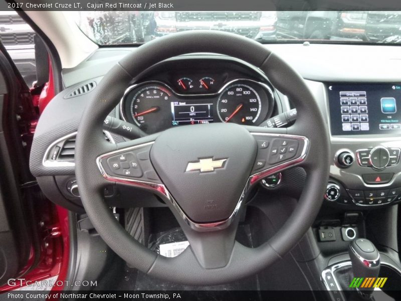 Cajun Red Tintcoat / Jet Black 2017 Chevrolet Cruze LT
