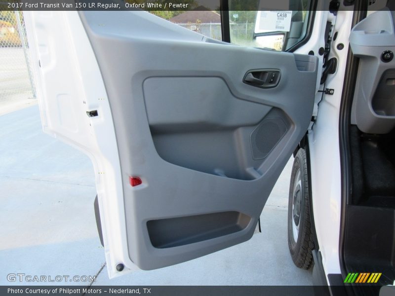 Oxford White / Pewter 2017 Ford Transit Van 150 LR Regular