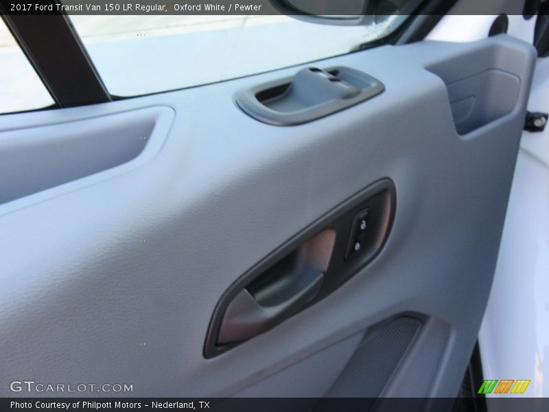 Oxford White / Pewter 2017 Ford Transit Van 150 LR Regular