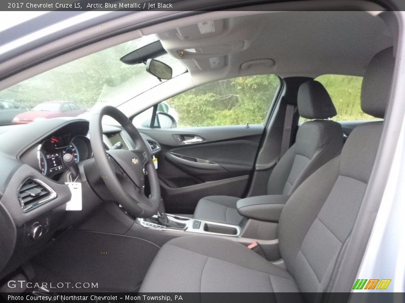 Arctic Blue Metallic / Jet Black 2017 Chevrolet Cruze LS