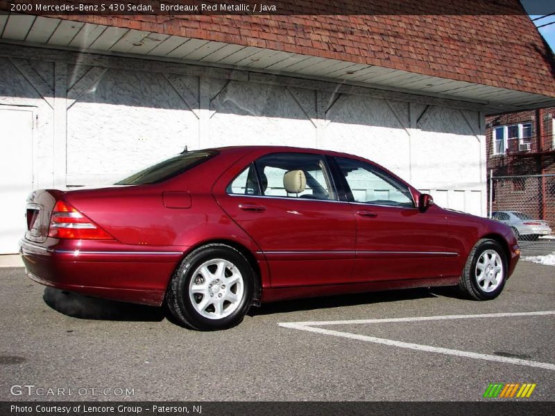 Bordeaux Red Metallic / Java 2000 Mercedes-Benz S 430 Sedan