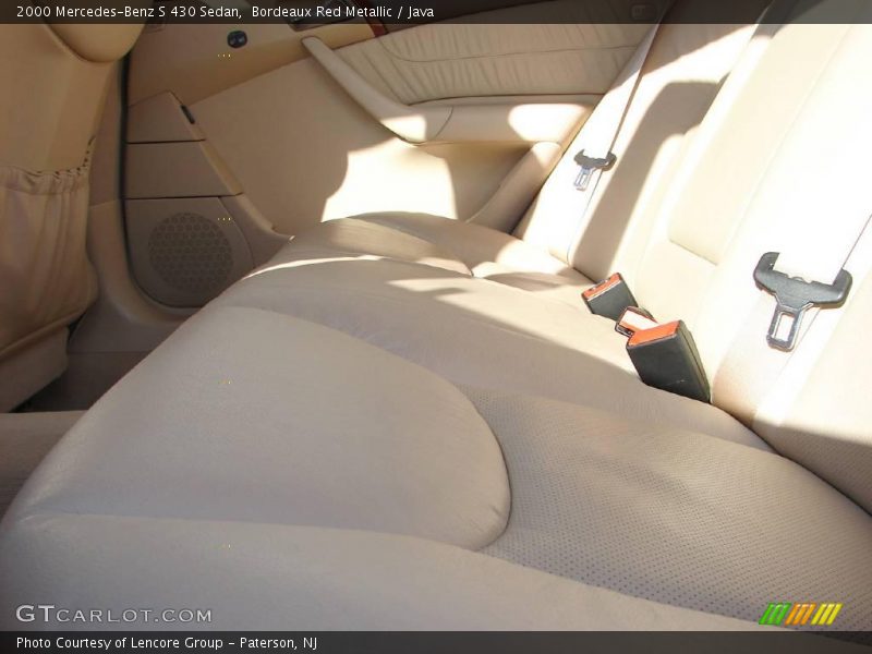 Bordeaux Red Metallic / Java 2000 Mercedes-Benz S 430 Sedan