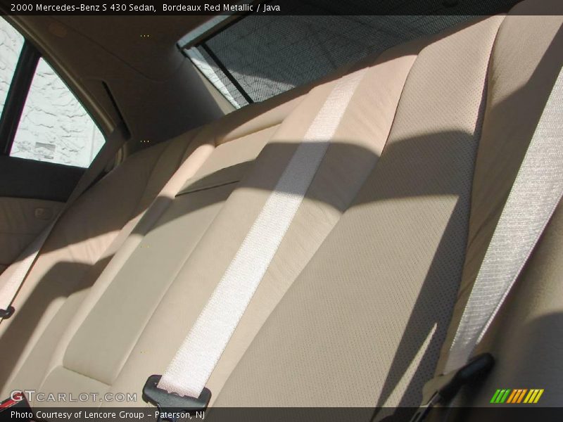 Bordeaux Red Metallic / Java 2000 Mercedes-Benz S 430 Sedan