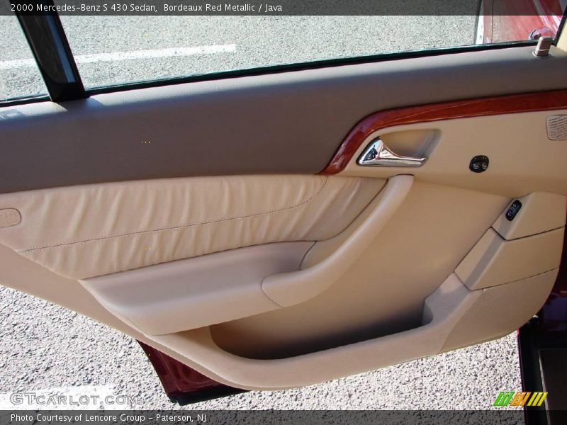 Bordeaux Red Metallic / Java 2000 Mercedes-Benz S 430 Sedan