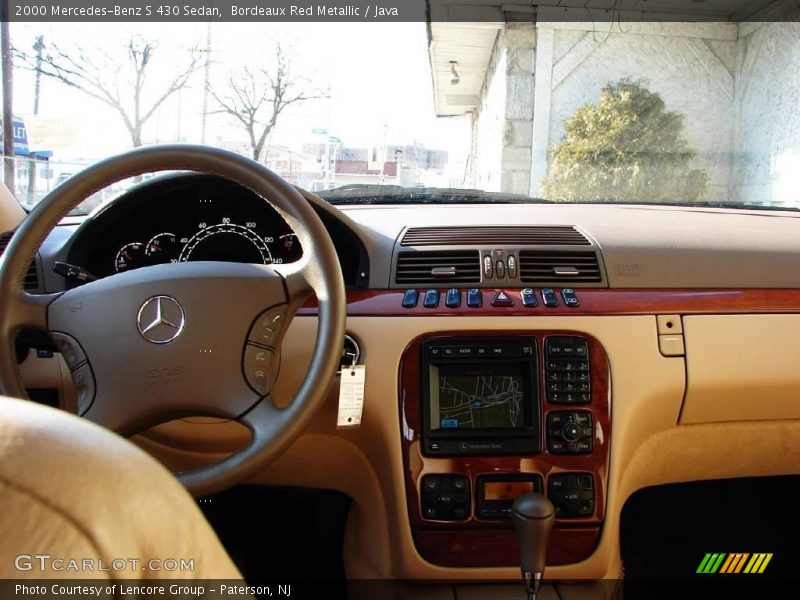 Bordeaux Red Metallic / Java 2000 Mercedes-Benz S 430 Sedan