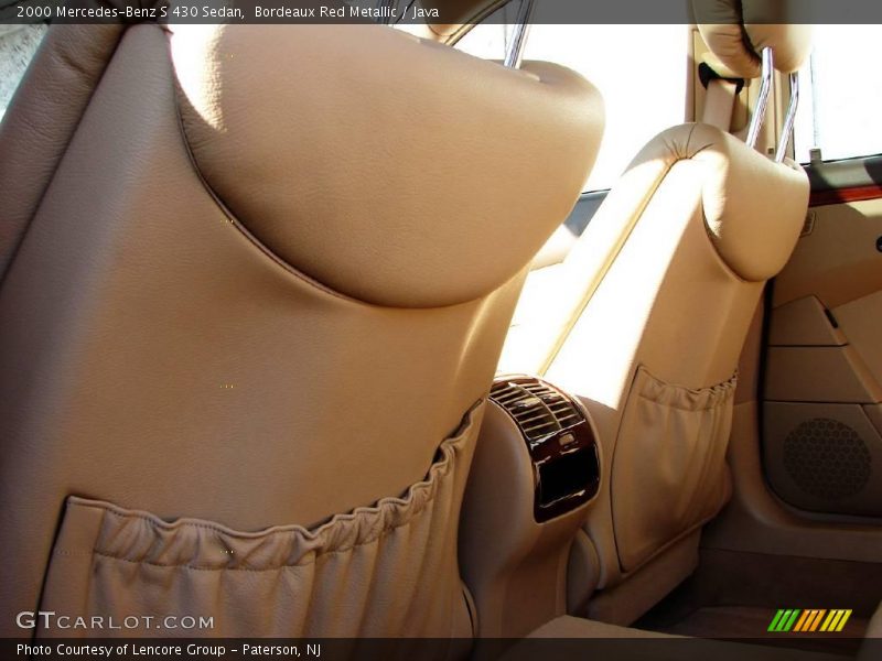 Bordeaux Red Metallic / Java 2000 Mercedes-Benz S 430 Sedan