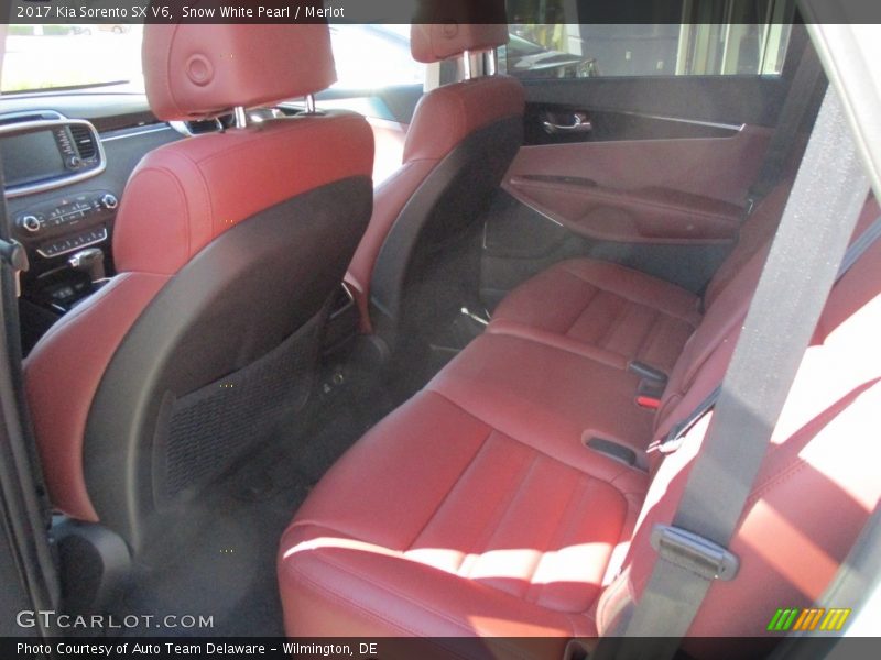 Rear Seat of 2017 Sorento SX V6