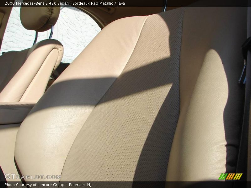 Bordeaux Red Metallic / Java 2000 Mercedes-Benz S 430 Sedan