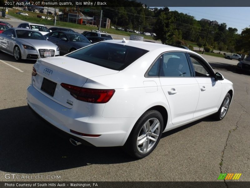 Ibis White / Black 2017 Audi A4 2.0T Premium quattro
