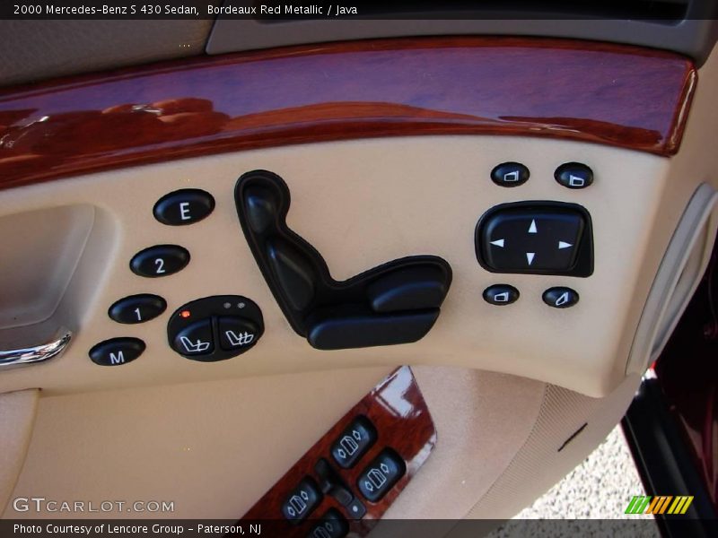 Bordeaux Red Metallic / Java 2000 Mercedes-Benz S 430 Sedan