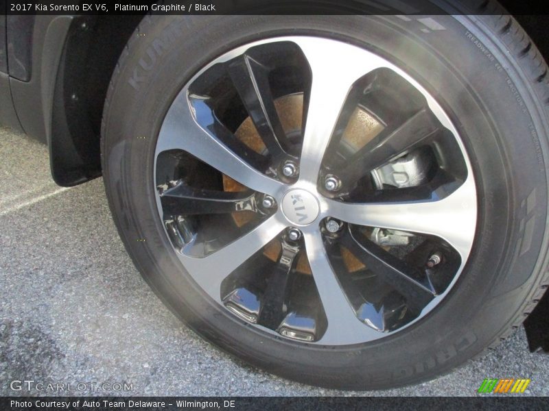 Platinum Graphite / Black 2017 Kia Sorento EX V6
