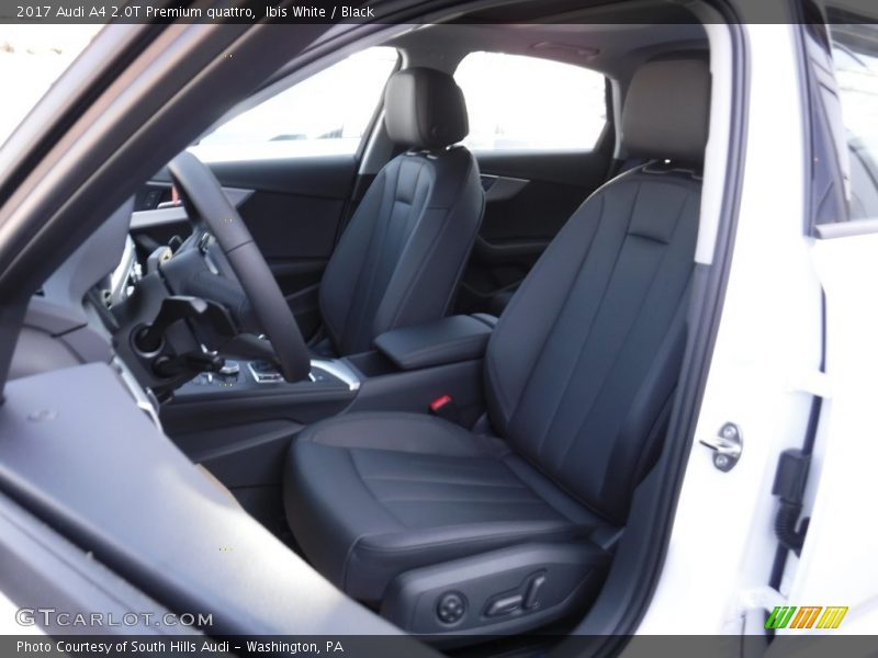 Ibis White / Black 2017 Audi A4 2.0T Premium quattro