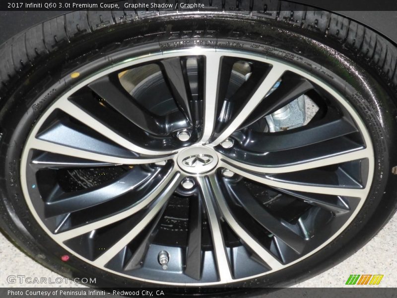 Graphite Shadow / Graphite 2017 Infiniti Q60 3.0t Premium Coupe
